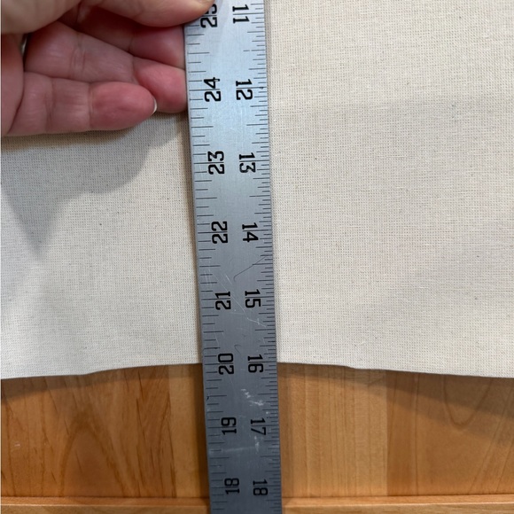 Smiley Canvas Tote Bag - Cream, everyday use - Picture 3 of 5